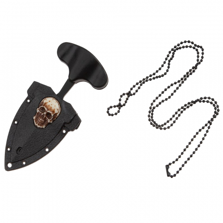 Cutit tactic de camping IdeallStore®, Death Valley, 8 cm, negru, teaca inclusa [5]