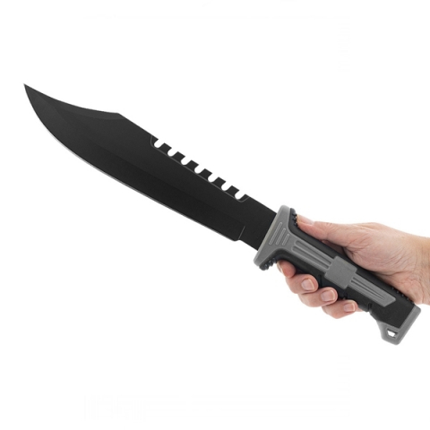 Cutit tactic de vanatoare, 39.5 cm, otel inoxidabil, teaca inclusa [5]