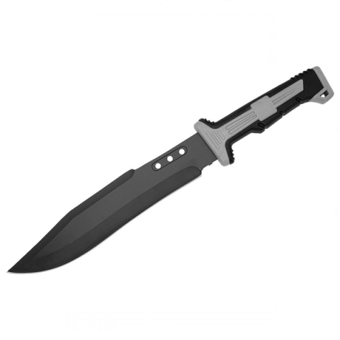 Cutite vanatoare - Cutit tactic de vanatoare, 40 cm, otel inoxidabil, teaca inclusa