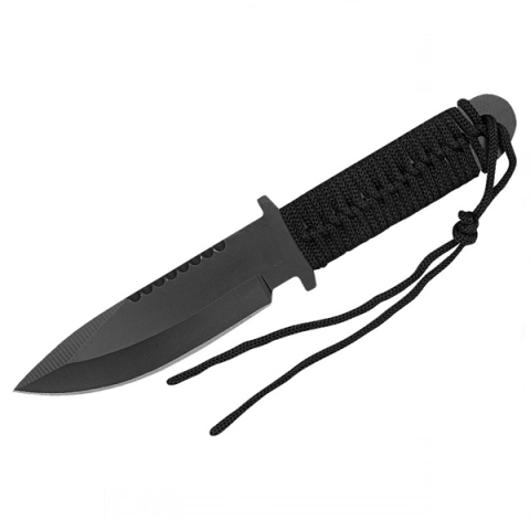 SPORT & TIMP LIBER - Cutit tactic de vanatoare, Arrow Knife, paracord, 19 cm