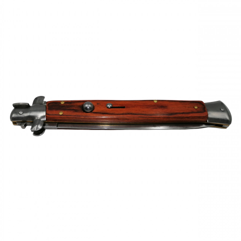 Briceag automat, Italian Blade, model stiletto, otel inoxidabil, 33 cm, maro [4]