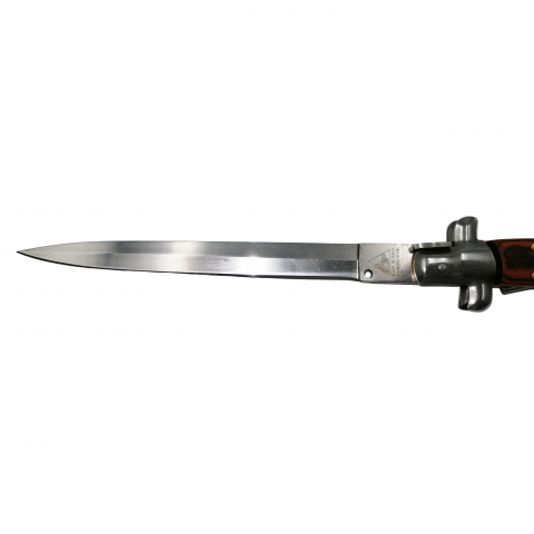 Briceag automat, Italian Blade, model stiletto, otel inoxidabil, 33 cm, maro [3]