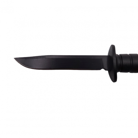 Cutit tactic de vanatoare IdeallStore®, Military Convoy, 10 cm, teaca cu lant inclusa, negru [4]