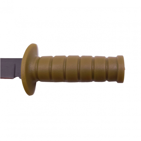 Cutit tactic de vanatoare IdeallStore®, Military Convoy, 10 cm, teaca cu lant inclusa, kaki [4]
