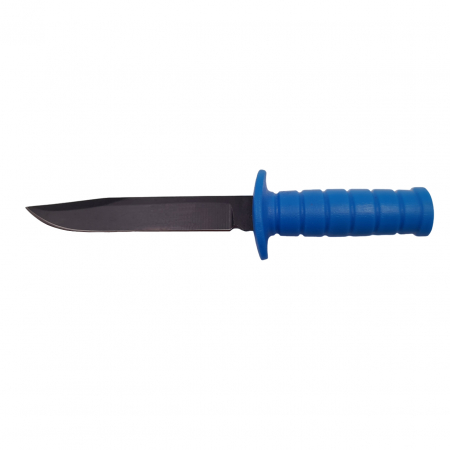 Cutit tactic de vanatoare IdeallStore®, Military Convoy, 10 cm, teaca cu lant inclusa, albastru [4]