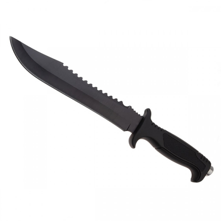 Cutit tactic, IdeallStore®, Military Combat, 34 cm, Negru [3]