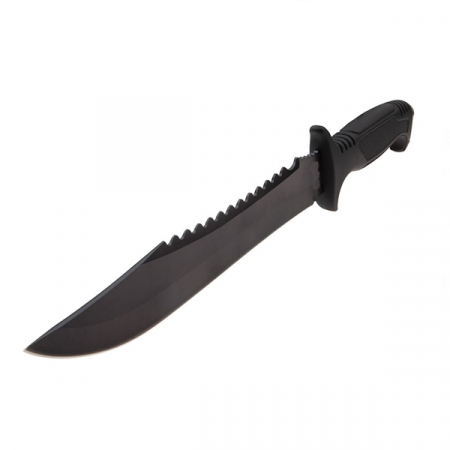 Cutit tactic, IdeallStore®, Military Combat, 34 cm, Negru [5]