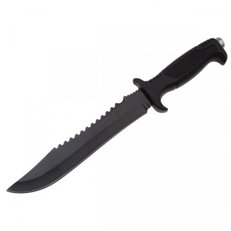 Cutit tactic, IdeallStore®, Military Combat, 34 cm, Negru [2]