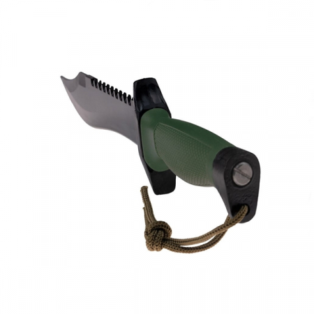 Cutit tactic, IdeallStore®, Military Rambo, 30.7 cm, Verde [7]