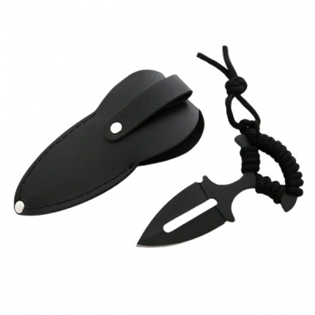 Cutit tactic IdeallStore®, Spear Comando, 13 cm, negru, teaca inclusa [0]