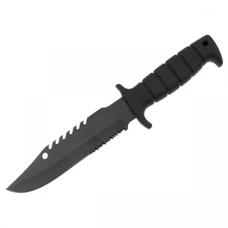 Cutite & seturi de cutite - Cutit tactic, IdeallStore®, Ultimate Survival, 29 cm, Negru