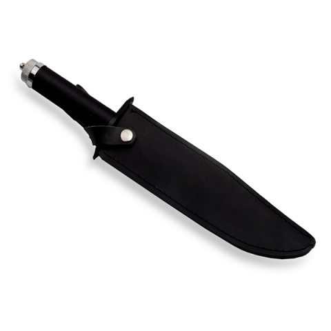 Cutit tactic multifunctional Rambo, otel inoxidabil, spargator sticla, surubelnita, maner compartiment depozitare, 39.5 cm [5]
