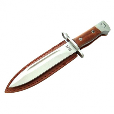 SPORT & TIMP LIBER - Cutit tip baioneta IdeallStore®, AK Military Surplus, camping si vanatoare, 25 cm, husa inclusa