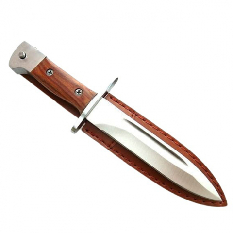Cutit tip baioneta IdeallStore®, AK Military Surplus, camping si vanatoare, 25 cm, husa inclusa [1]