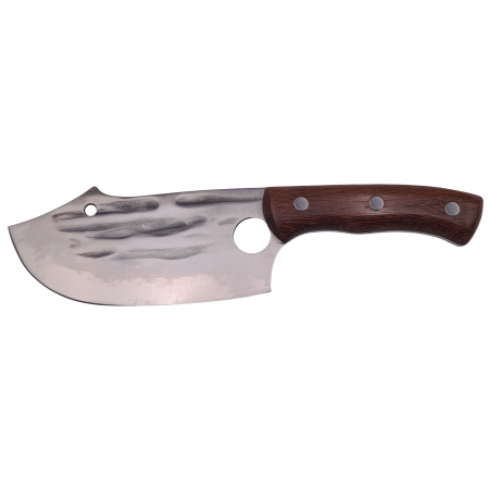 Cutit tip satar IdeallStore®, lucrat manual, Spiritual Blade, 28 cm, otel inoxidabil, 300 g, maro [1]