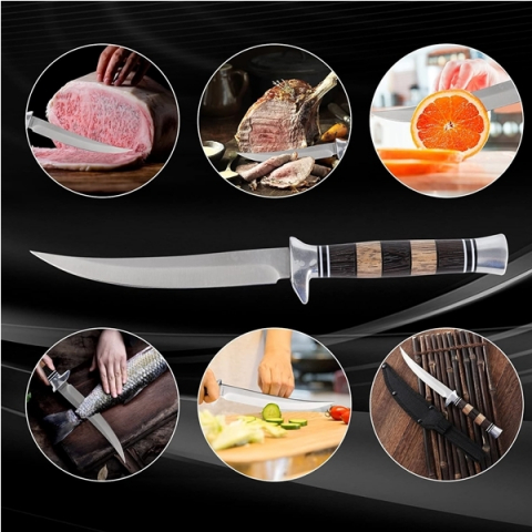 Cutit universal, DEPOX®, Solid Wood, 28 cm, Lemn [3]