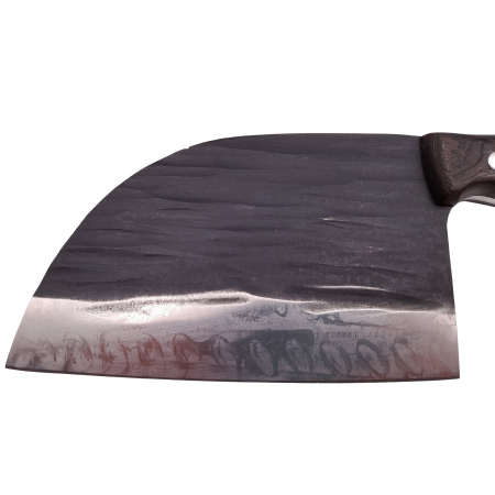 Cutitul bucatarului IdeallStore®, lucrat manual, Chef Helper, 29.5 cm, otel inoxidabil, 680 g, negru [3]