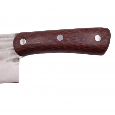 Cutitul bucatarului IdeallStore®, lucrat manual, Japan Tamashi, 25 cm, otel inoxidabil, 220 g, maro, teaca piele inclusa [2]