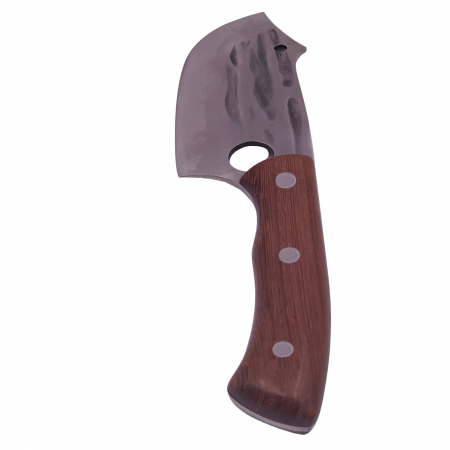 Cutitul bucatarului IdeallStore®, lucrat manual, Spiritual Blade, 28 cm, otel inoxidabil, 300 g, maro [4]