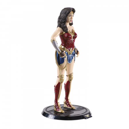 Figurina articulata de colectie Wonder Woman, Amazonian Princess, 18 cm, rosu, stativ inclus [4]