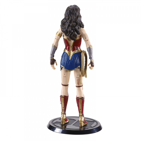 Figurina articulata de colectie Wonder Woman, Amazonian Princess, 18 cm, rosu, stativ inclus [5]