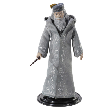 Figurine si masinute duble - Figurina articulata Dumbledore IdeallStore®, Head Master, editie de colectie, 18 cm, stativ inclus