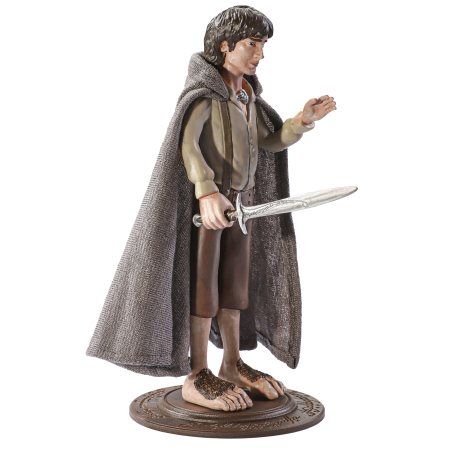 Figurina articulata Frodo IdeallStore®, Ring Bearer, editie de colectie, 18 cm, stativ inclus [3]
