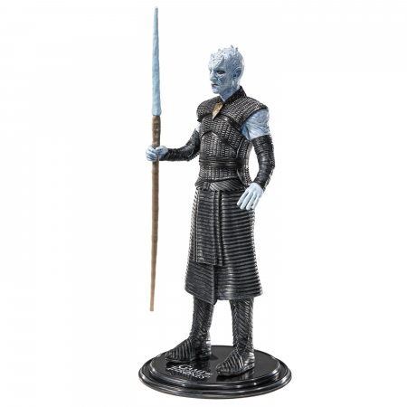 Figurina articulata Game of Thrones IdeallStore®, Night King, editie de colectie, 19 cm, stativ inclus [2]