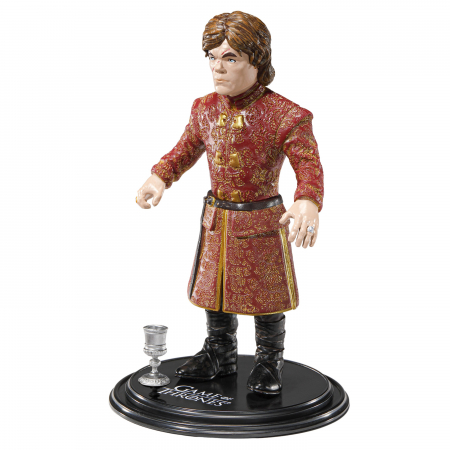 Figurina articulata Game of Thrones IdeallStore®, Tyrion Lannister, editie de colectie, 14.5 cm, stativ inclus [2]