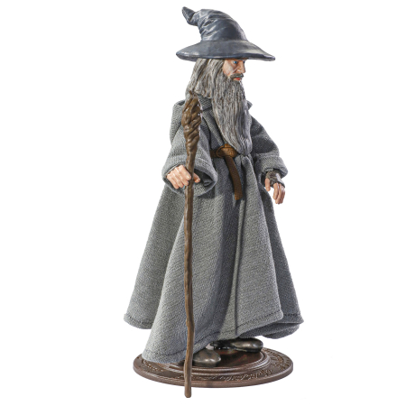 Figurina articulata Gandalf IdeallStore®, Grey Mithrandir, editie de colectie, 18 cm, stativ inclus [3]