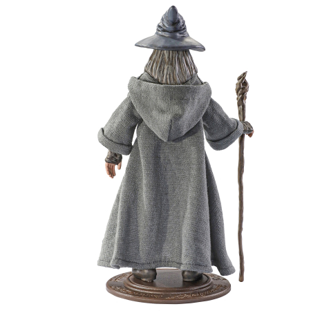 Figurina articulata Gandalf IdeallStore®, Grey Mithrandir, editie de colectie, 18 cm, stativ inclus [4]