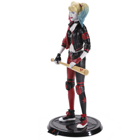 Figurina articulata Harley Quinn IdeallStore®, Twisted Psychiatrist, 18 cm, stativ inclus [2]