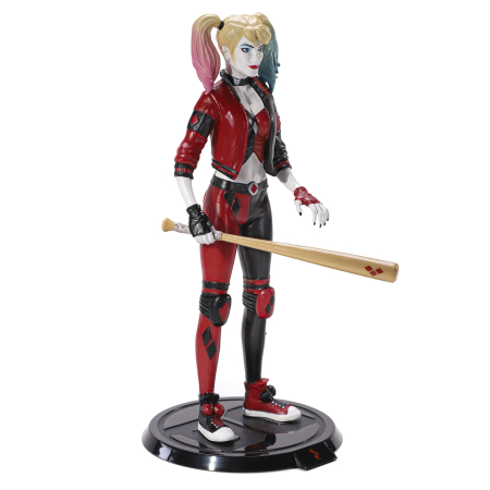Figurina articulata Harley Quinn IdeallStore®, Twisted Psychiatrist, 18 cm, stativ inclus [3]