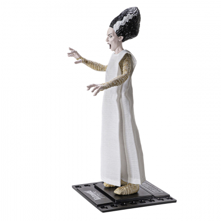Figurina articulata IdeallStore®, Bride of Frankenstein, editie de colectie, 17 cm, stativ inclus [2]