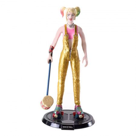 Figurina articulata IdeallStore®, Harley Quinn, editie de colectie, 18.5 cm, stativ inclus [1]