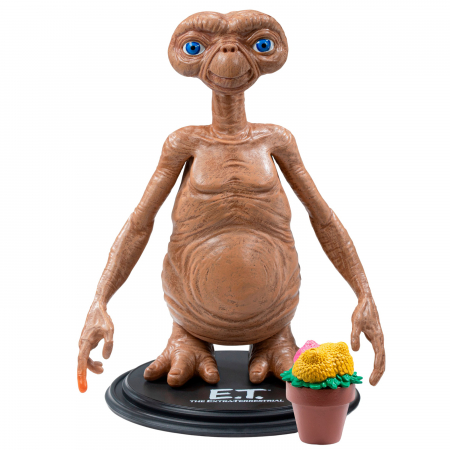 Figurine si masinute duble - Figurina articulata IdeallStore®, Marvelous ET, editie de colectie, 14 cm, stativ inclus