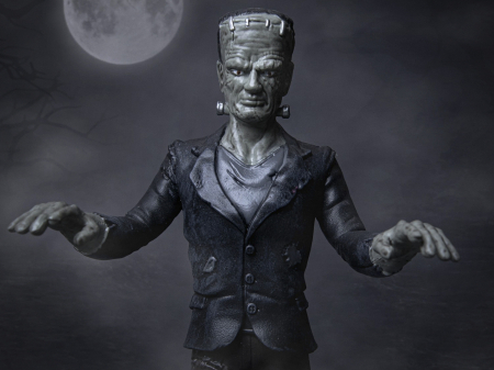 Figurina articulata IdeallStore®, Spectacular Frankenstein, editie de colectie, 17 cm, stativ inclus [6]