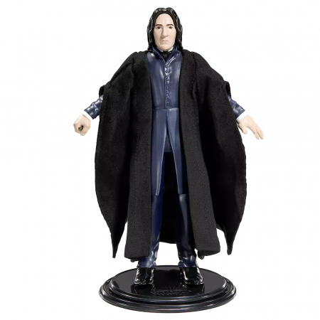 Figurine si masinute duble - Figurina articulata Severus Snape IdeallStore®, Always Obviously, editie de colectie, 18 cm, stativ inclus
