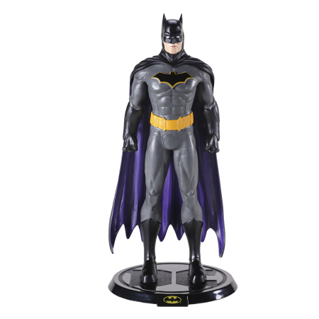 Figurine si masinute duble - Figurina Batman articulata IdeallStore®, Dark Knight, editie de colectie, 18 cm, stativ inclus
