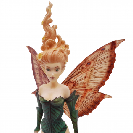 Figurina decorativa IdeallStore®, Zana Focului, rasina, 17 cm, verde [4]