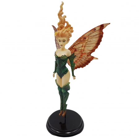 Figurina decorativa IdeallStore®, Zana Focului, rasina, 17 cm, verde [1]