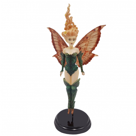 Figurine si masinute duble - Figurina decorativa IdeallStore®, Zana Focului, rasina, 17 cm, verde