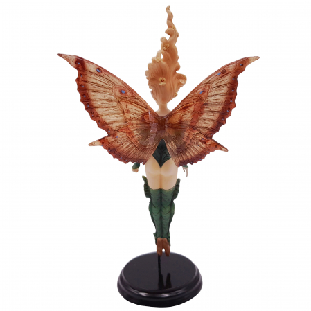 Figurina decorativa IdeallStore®, Zana Focului, rasina, 17 cm, verde [3]