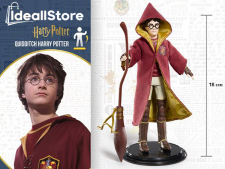 Figurina Harry Potter articulata IdeallStore®, Quidditch Seeker, editie de colectie, 18 cm, stativ inclus [3]