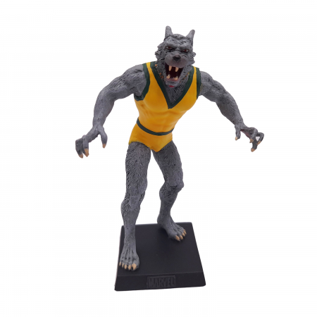 Figurine si masinute duble - Figurina metalica IdeallStore®, Powerful Manwolf, editie de colectie, lucrat manual, 9 cm