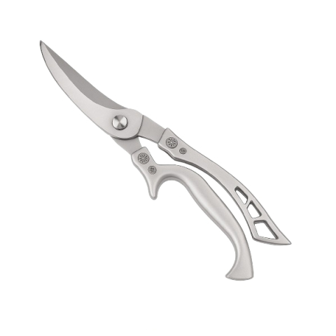 Cutite macelarie - Foarfeca de bucatarie, IdeallStore®,  Otel inoxidabil, Argintiu