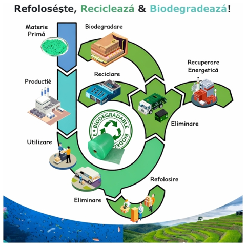 Folie cu bule de aer mici, IdeallStore®, 100 mp [4]