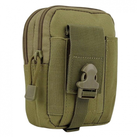 Geanta tactica militara, poliester, capacitate 1 l, 18 cm, verde [1]