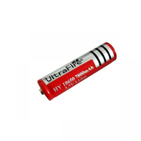 Acumulator GH 18650, 7800 mAh, 3.7 V, Li-ion, rosu [1]