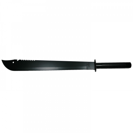 Sabie de vanatoare IdeallStore®, Ninja Blade, maner metal, 83 cm, negru, teaca inclusa [1]